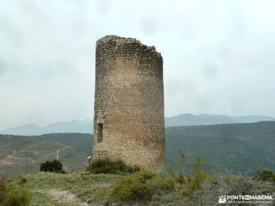 Alcornocal Dehesa Vieja-Atalaya Arrebatacapas;ruta cascada del purgatorio almiruete monton de trigo